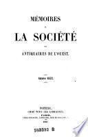 Bulletin et mémoires de la Société des Antiquaires de l'Ouest