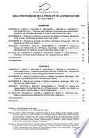 Bulletin français de la pêche et de la pisciculture