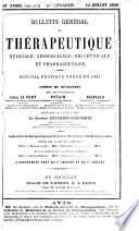 Bulletin general de therapeutique