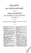 Bulletin general et universel des annonces et des nouvelles scientifiques, publie sous la direction du baron de Ferussac