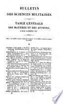 Bulletin general et universel des annonces et des nouvelles scientifiques, publie sous la direction du baron de Ferussac