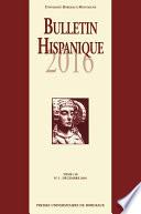 Bulletin Hispanique - Tome 118 - N° 2 décembre 2016