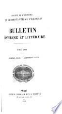 Bulletin historique et littéraire
