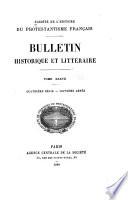 Bulletin historique et littéraire