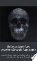 Bulletin historique et scientifique de l'Auvergne