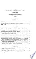 Bulletin