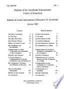 Bulletin