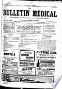 Bulletin médical
