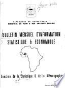Bulletin mensuel d'information statistique et économique