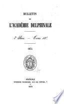 Bulletin mensuel de l'Académie delphinale