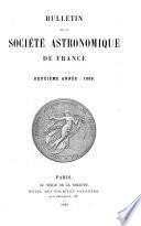 Bulletin mensuel de la Société astronomique de France