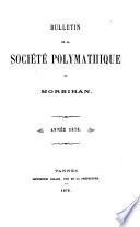 Bulletin mensuel de la société polymathique du Morbihan, Vannes