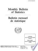 Bulletin Mensuel de Statistique