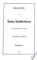 Bulletin of State Institutions