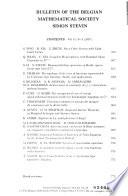 Bulletin of the Belgian Mathematical Society, Simon Stevin