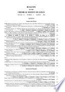 Bulletin of the Chemical Society of Japan