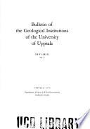 Bulletin of the Geological Institutions of the University of Uppsala