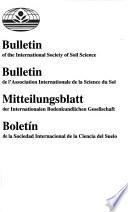 Bulletin of the International Society of Soil Science