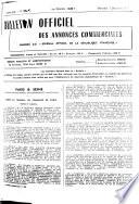 Bulletin officiel des annonces civiles et commerciales