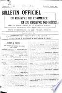 Bulletin officiel des annonces civiles et commerciales
