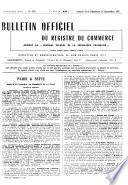 Bulletin officiel des annonces civiles et commerciales