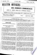 Bulletin officiel des annonces civiles et commerciales