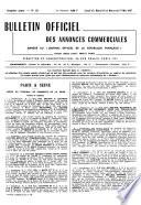 Bulletin officiel des annonces civiles et commerciales