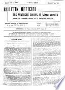 Bulletin officiel des annonces civiles et commerciales