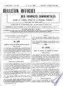 Bulletin officiel des annonces civiles et commerciales