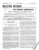 Bulletin officiel des annonces civiles et commerciales