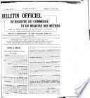 Bulletin officiel des annonces civiles et commerciales