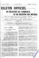 Bulletin officiel des annonces civiles et commerciales