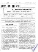 Bulletin officiel des annonces civiles et commerciales