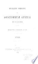 Bulletin officiel du Gouvernement Général de l'Algérie