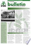 Bulletin pour l'Afrique au sud du Sahara