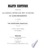 Bulletin scientifique publié par l'Académie impériale des sciences de Saint-Pétersbourg