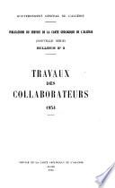 Bulletin - Service de la carte géologique de l'Algérie