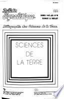 Bulletin signalétique. 22, Sciences de la terre