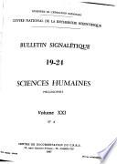 Bulletin signalétique