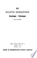 Bulletin signalétique