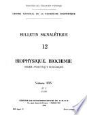 Bulletin signalétique