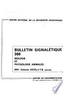 Bulletin signalétique