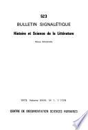 Bulletin signalétique