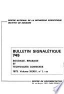 Bulletin signalétique