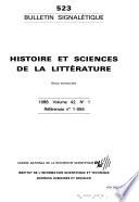 Bulletin signalétique