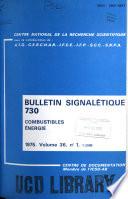Bulletin signalétique