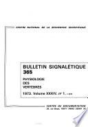 Bulletin signalétique