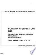 Bulletin signalétique
