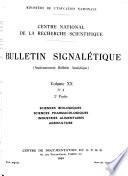 Bulletin signalétique