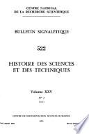 Bulletin signalétique